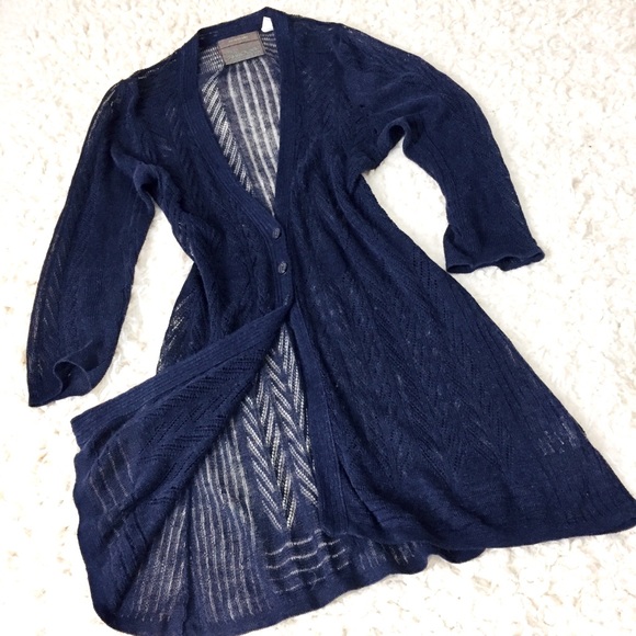 Anthropologie Sweaters - Anthropologie Guinevere Blue Women’s Cardigan